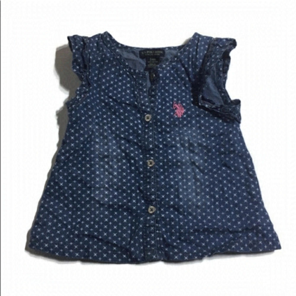 Baby girls star soft‎ jean top